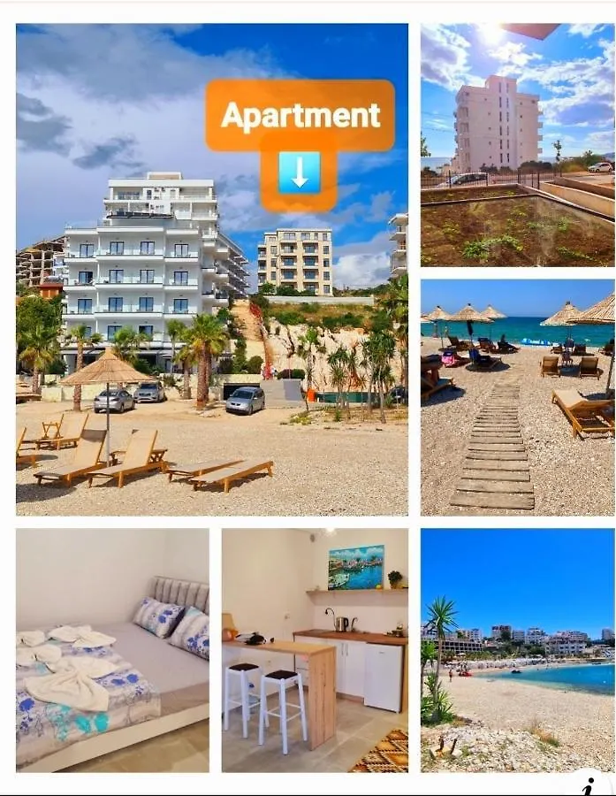 Seaview Studio Saranda 100 M From Bistrica Beach location